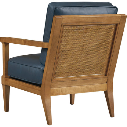 Splashes Leather Chair by Lexington in seabreeze. Made from unique in a modern style.