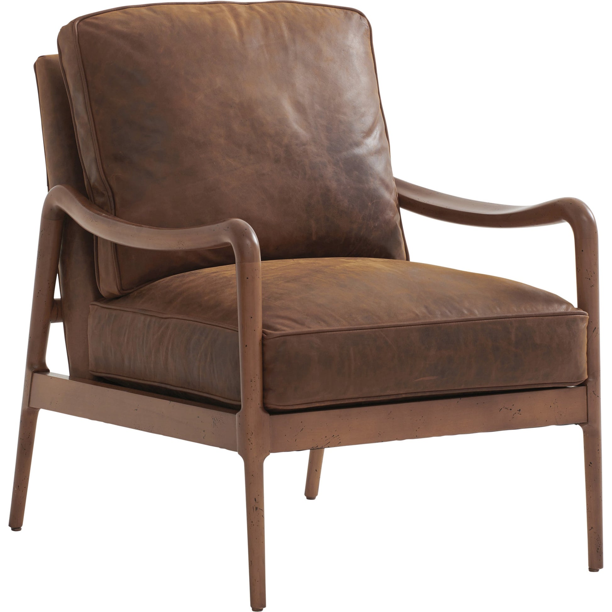 Leblanc Leather Chair by Lexington. Made from unique in a modern style.