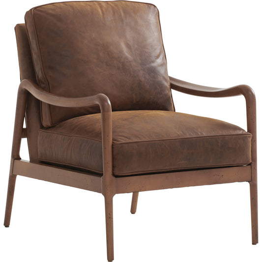 Leblanc Leather Chair by Lexington. Made from unique in a modern style.