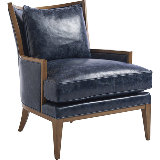 Atwood Leather Chair by Lexington. Made from unique in a transitional style.