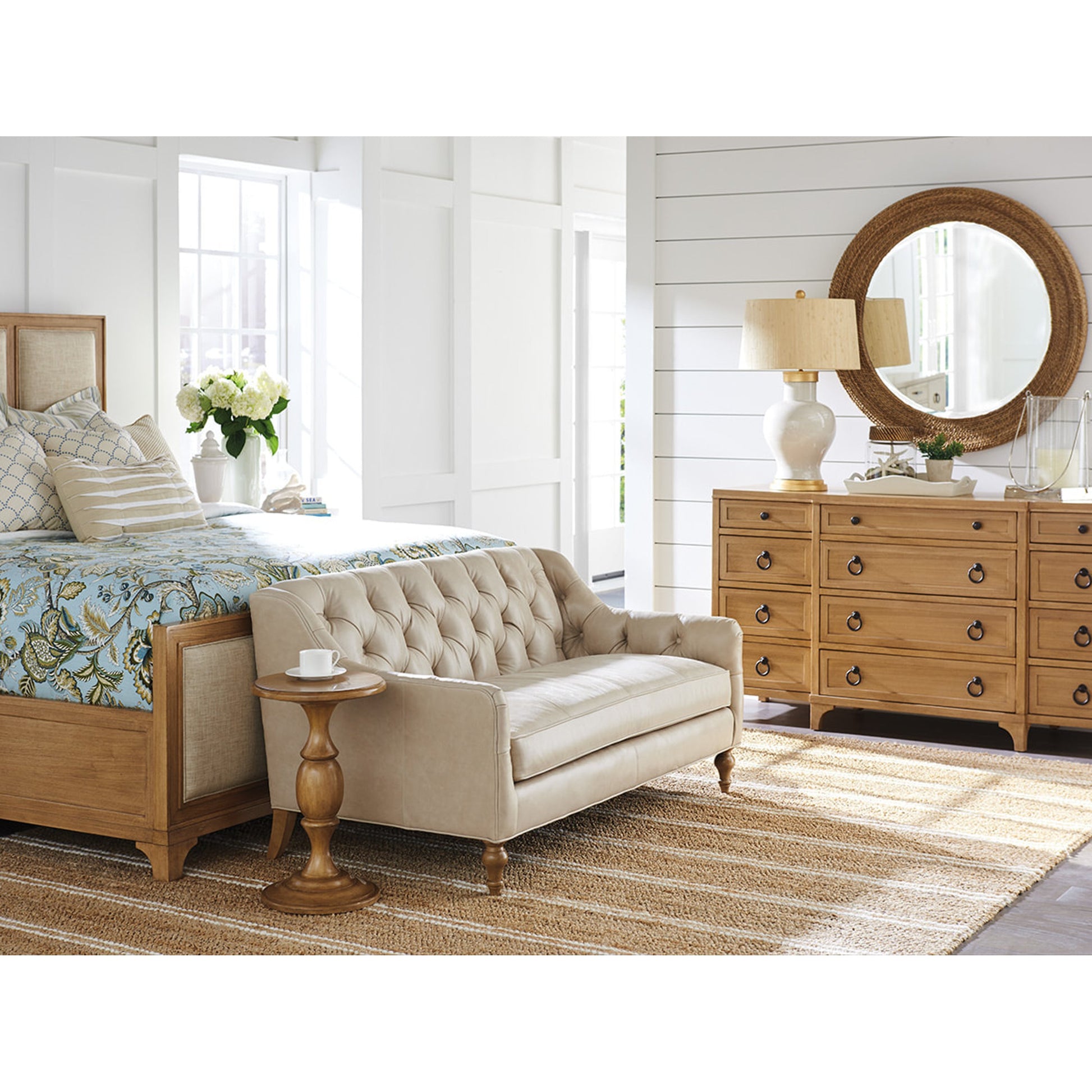 Garnet Breakfront Dresser by Lexington. Made from unique in a traditional style.