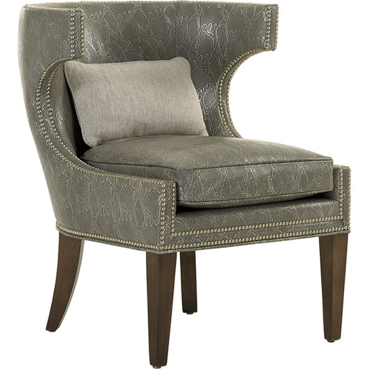 001 SR-835407 | Additional Silo | Greta Leather Chair by Lexington. Made from unique in a transitional style.