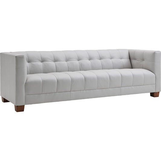 001 SR-835333 | Additional Silo | Emilia Leather Sofa by Lexington in gray. Made from unique in a modern style.