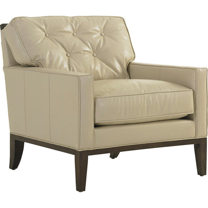 Fernhill Leather Lounge Chair by Lexington. Made from unique in a transitional style.