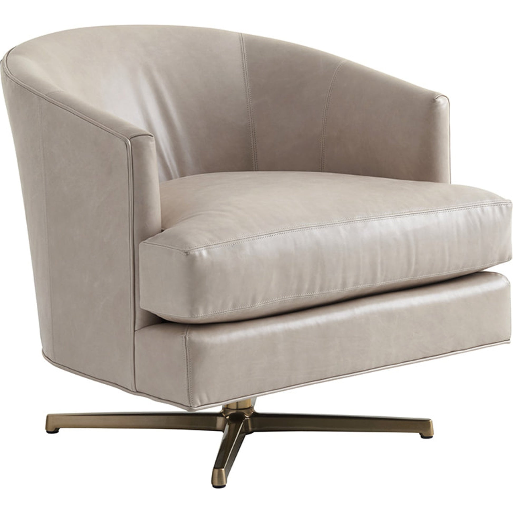 Graves Leather Swivel Chair by Lexington. Made from unique in a modern style.