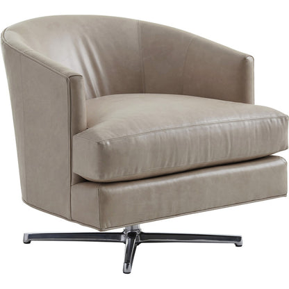 Graves Leather Swivel Chair by Lexington. Made from unique in a modern style.