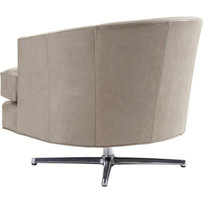 Graves Leather Swivel Chair by Lexington. Made from unique in a modern style.