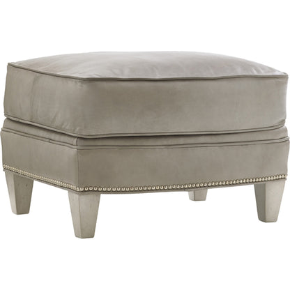 Bayville Leather Ottoman by Lexington. Made from unique in a transitional style.