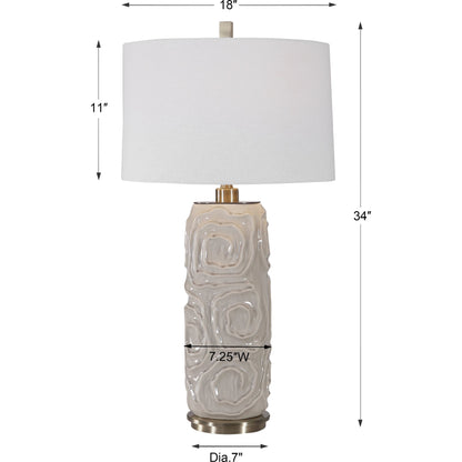 Zade Table Lamp by Uttermost. Made from unique in a modern style.