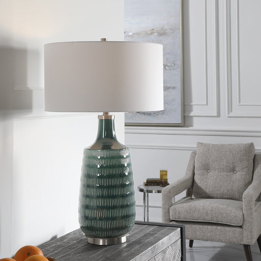 Scouts Table Lamp by Uttermost. Made from unique in a transitional style.