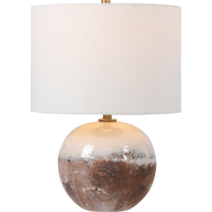 Durango Accent Lamp by Uttermost. Made from ceramic, iron in a modern style.