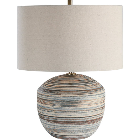 Prospect Accent Lamp by Uttermost. Made from ceramic, iron in a modern style.