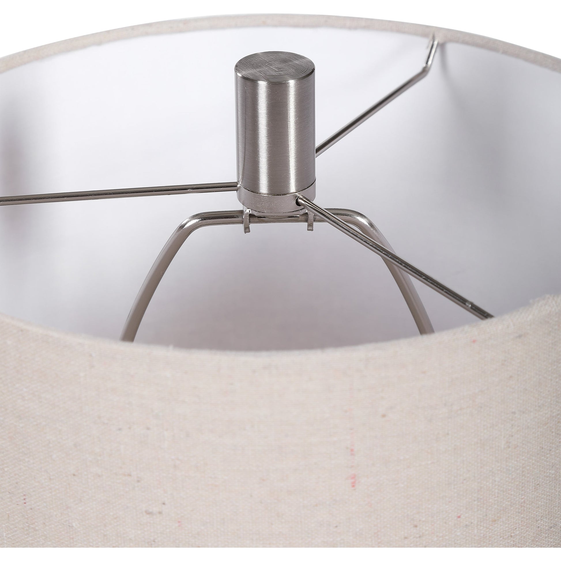 Stevens Buffet Lamp by Uttermost in wood. Made from polyester, steel in a modern style.