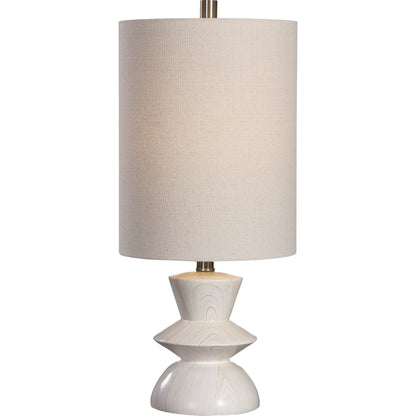 Stevens Buffet Lamp by Uttermost in wood. Made from polyester, steel in a modern style.