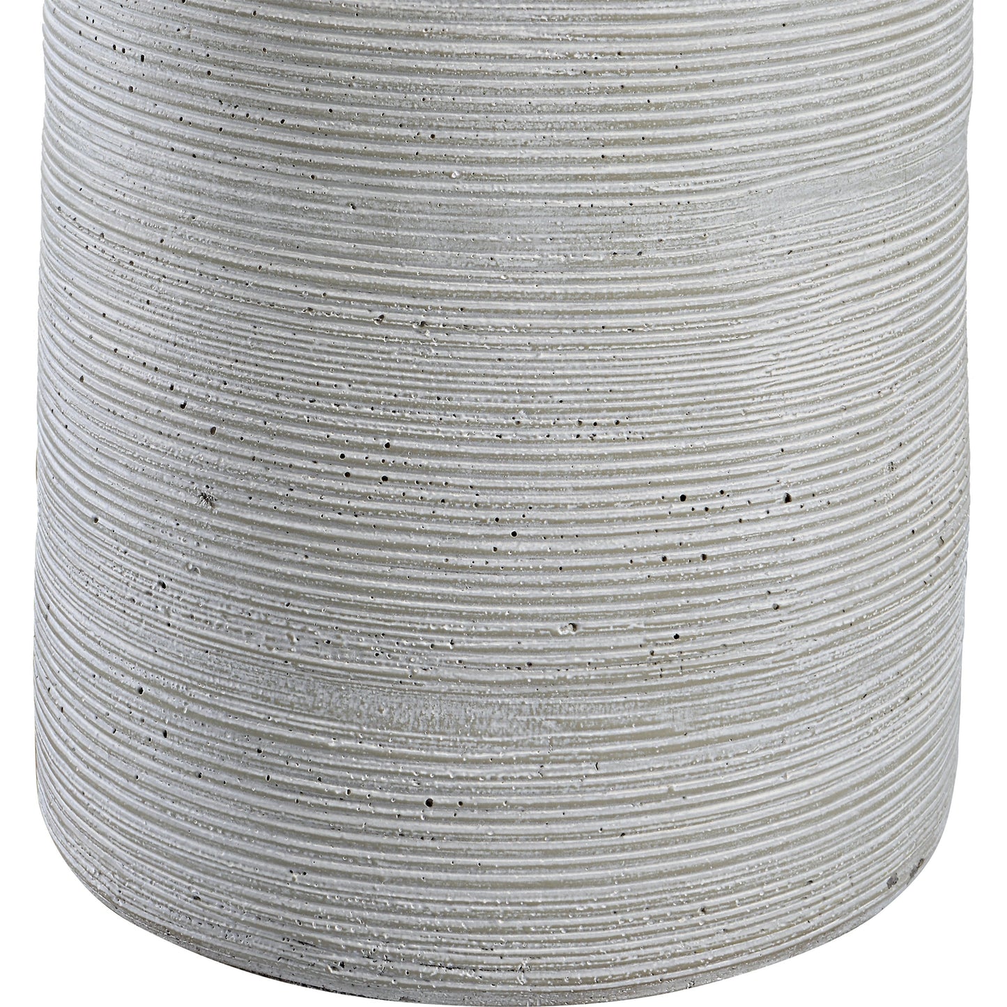 004 SI-1981385 | Closeup | Mountainscape Table Lamp by Uttermost in off white, gray. Made from steel, ceramic, fabric in a modern style.