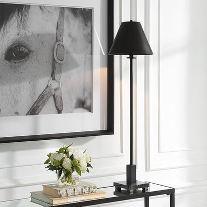 Pilot Buffet Lamp by Uttermost. Made from unique in a modern style.