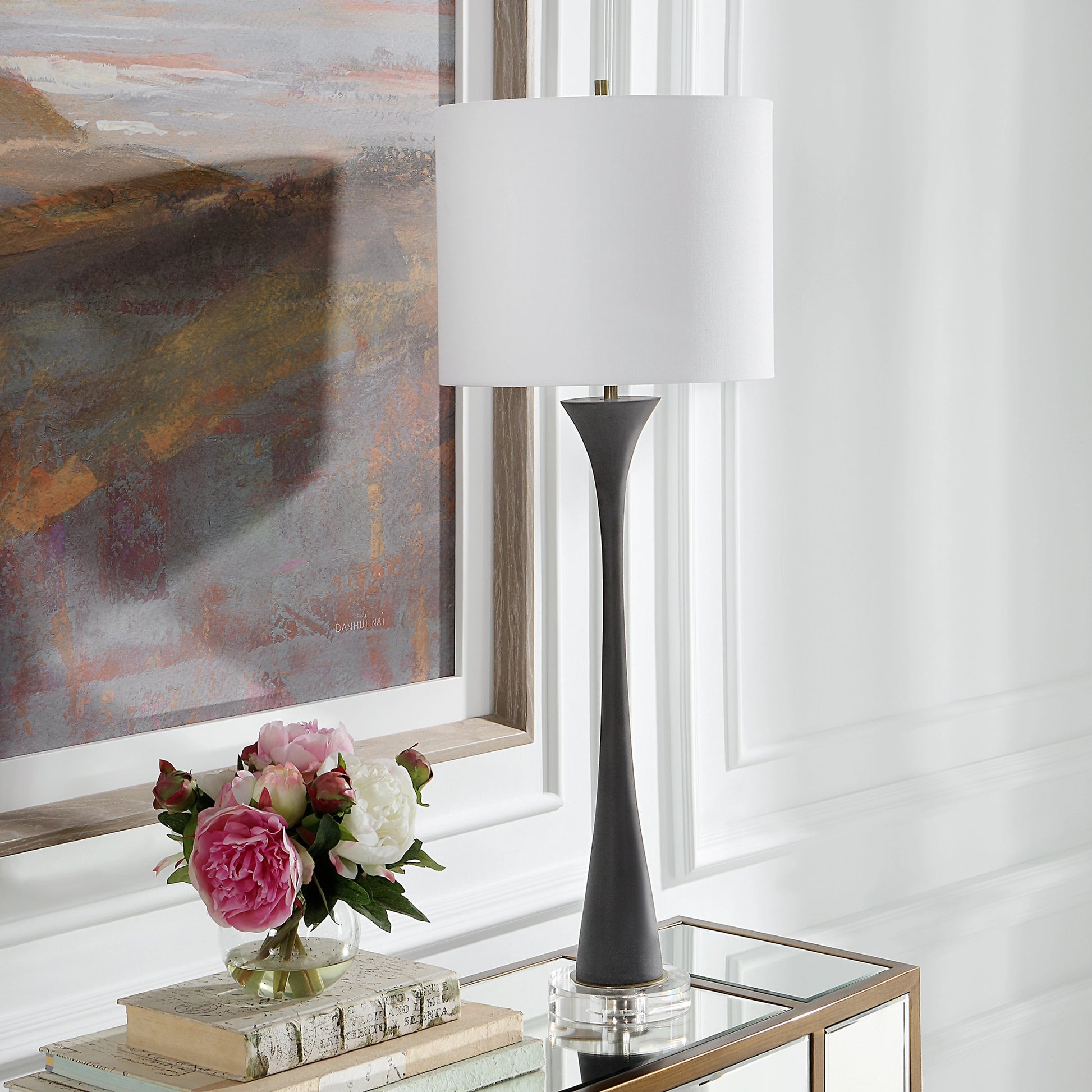 Fountain Buffet Lamp by Uttermost. Made from unique in a modern style.
