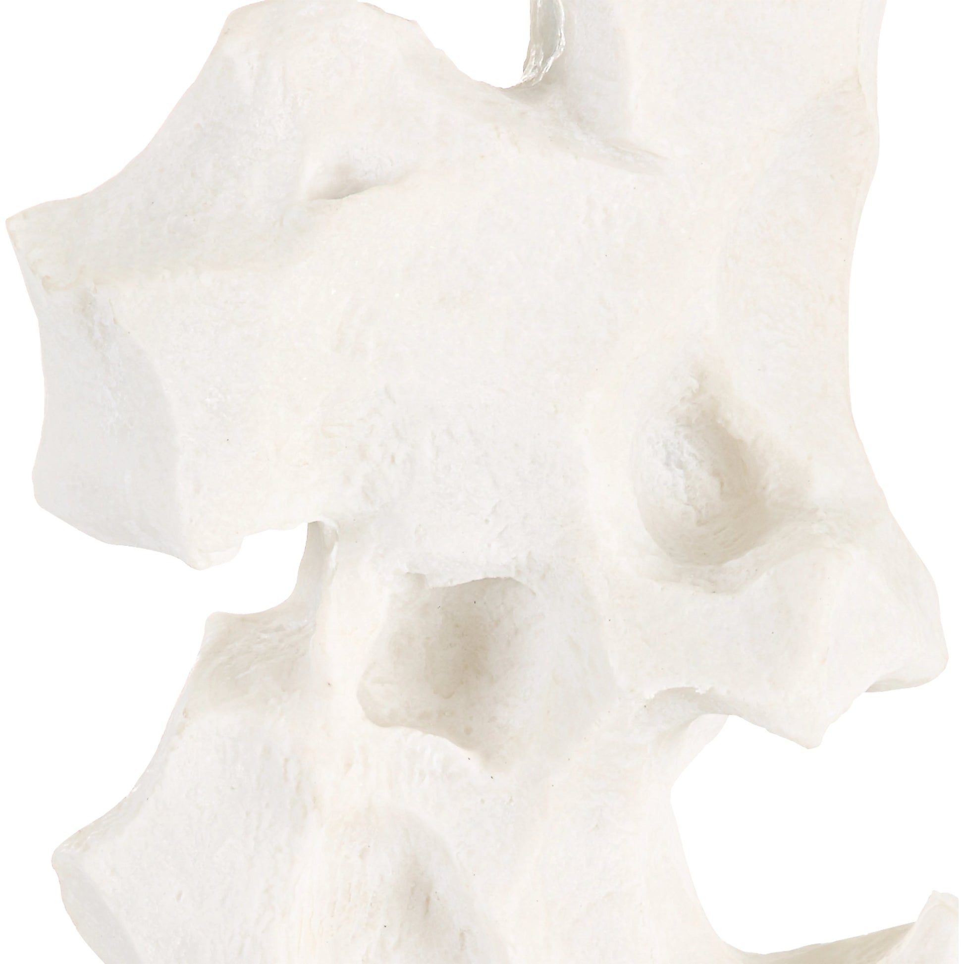 Remnant Table Lamp by Uttermost in white. Made from man-made stone, iron, fabric in a modern style.