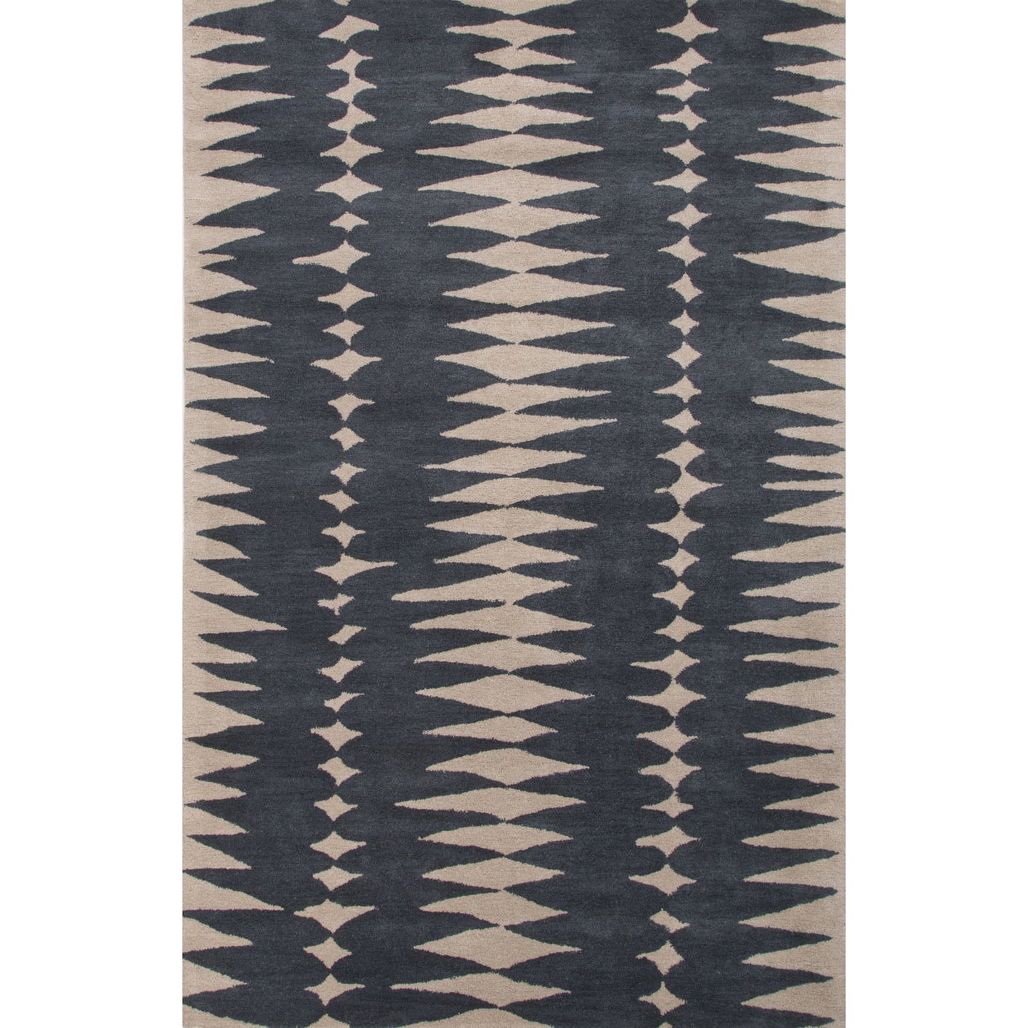001 58009-30037,O-JAIPUR-RUG115842,O-JAIPUR-RUG116812,O-JAIPUR-RUG116813 | Primary Silo | En Casa by Luli Sanchez Tufted Rug by Jaipur Living in ensign blue, bijou blue. Made from 100% wool in a modern style.