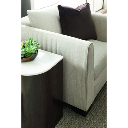 Moderne Chair by Caracole in natural and bourbon glaze. Made from pine in a transitional style.