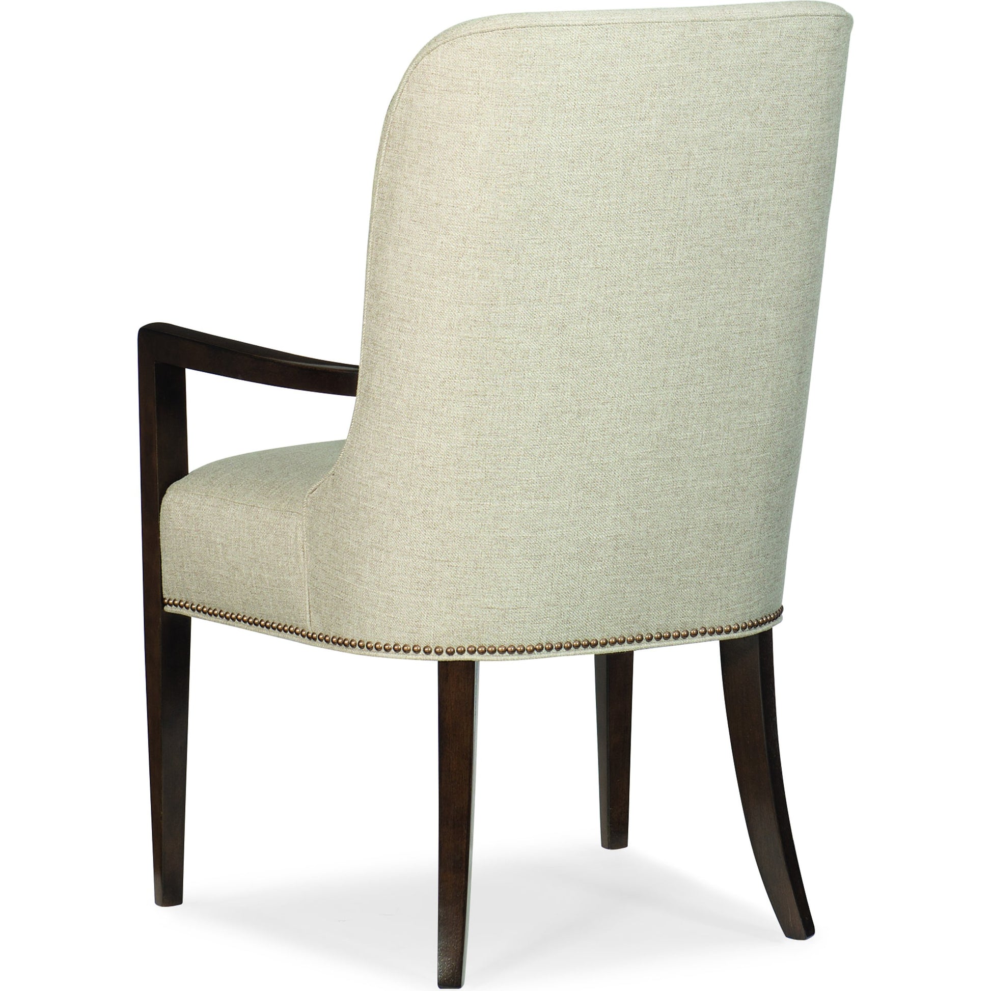 Streamline Arm Chair (Set of 2) by Caracole in natural and bourbon glaze. Made from asian hardwood in a transitional style.
