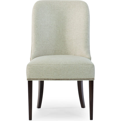Streamline Side Chair (Set of 2) by Caracole in natural and bourbon glaze. Made from asian hardwood in a transitional style.