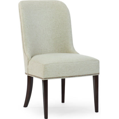 Streamline Side Chair (Set of 2) by Caracole in natural and bourbon glaze. Made from asian hardwood in a transitional style.
