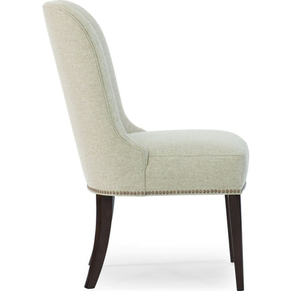 Streamline Side Chair (Set of 2) by Caracole in natural and bourbon glaze. Made from asian hardwood in a transitional style.