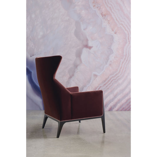 Boundless Chair by Caracole in satin ebony. Made from birch in a modern style.