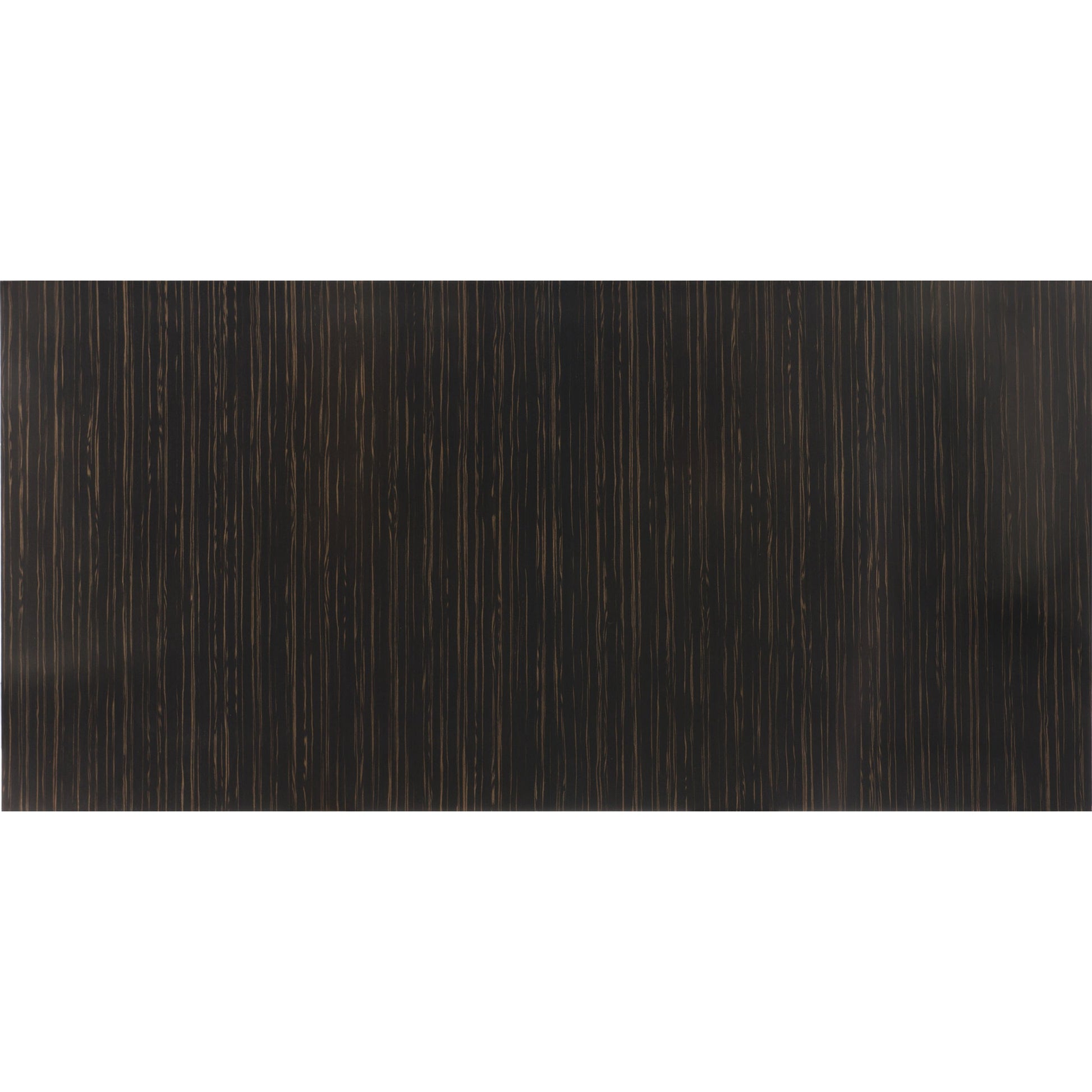 Edge Dining Table by Caracole in bronze, ebony and striated ebony, lucent bronze metallic paint. Made from asian hardwood, engineered ebony in a modern style.