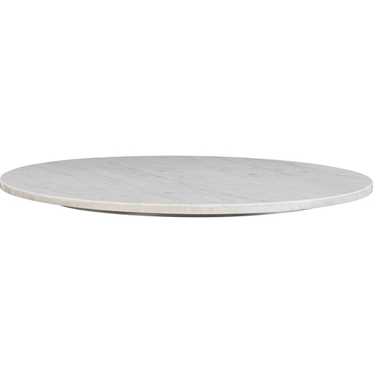 Vector Lazy Susan by Caracole in marble. Made from marble in a modern style.