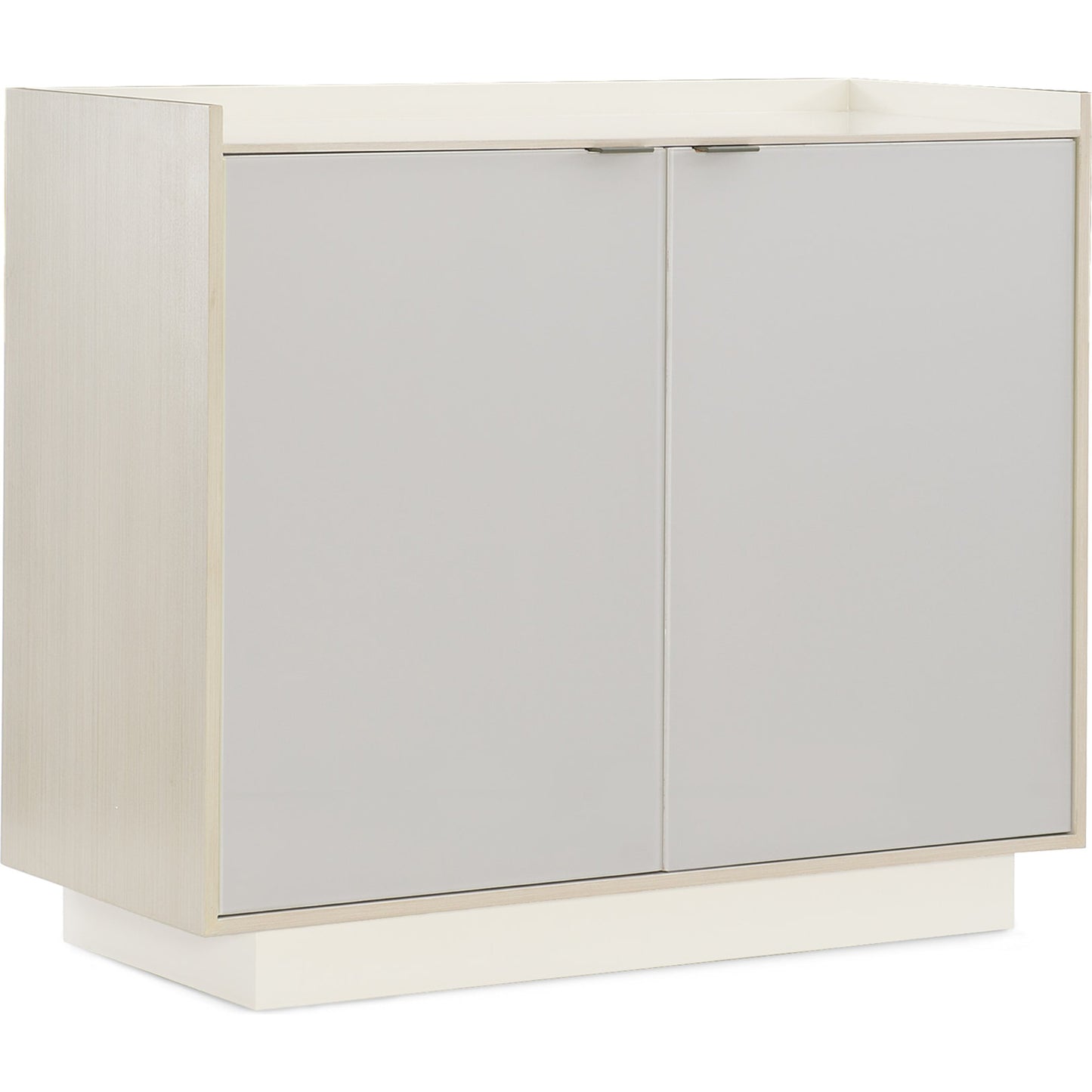 001 SR-877722 | Primary Silo | Expressions Door Chest by Caracole in gray, ash, taupe, gray and winter haze, ash taupe, delicate grey. Made from ash in a modern style.