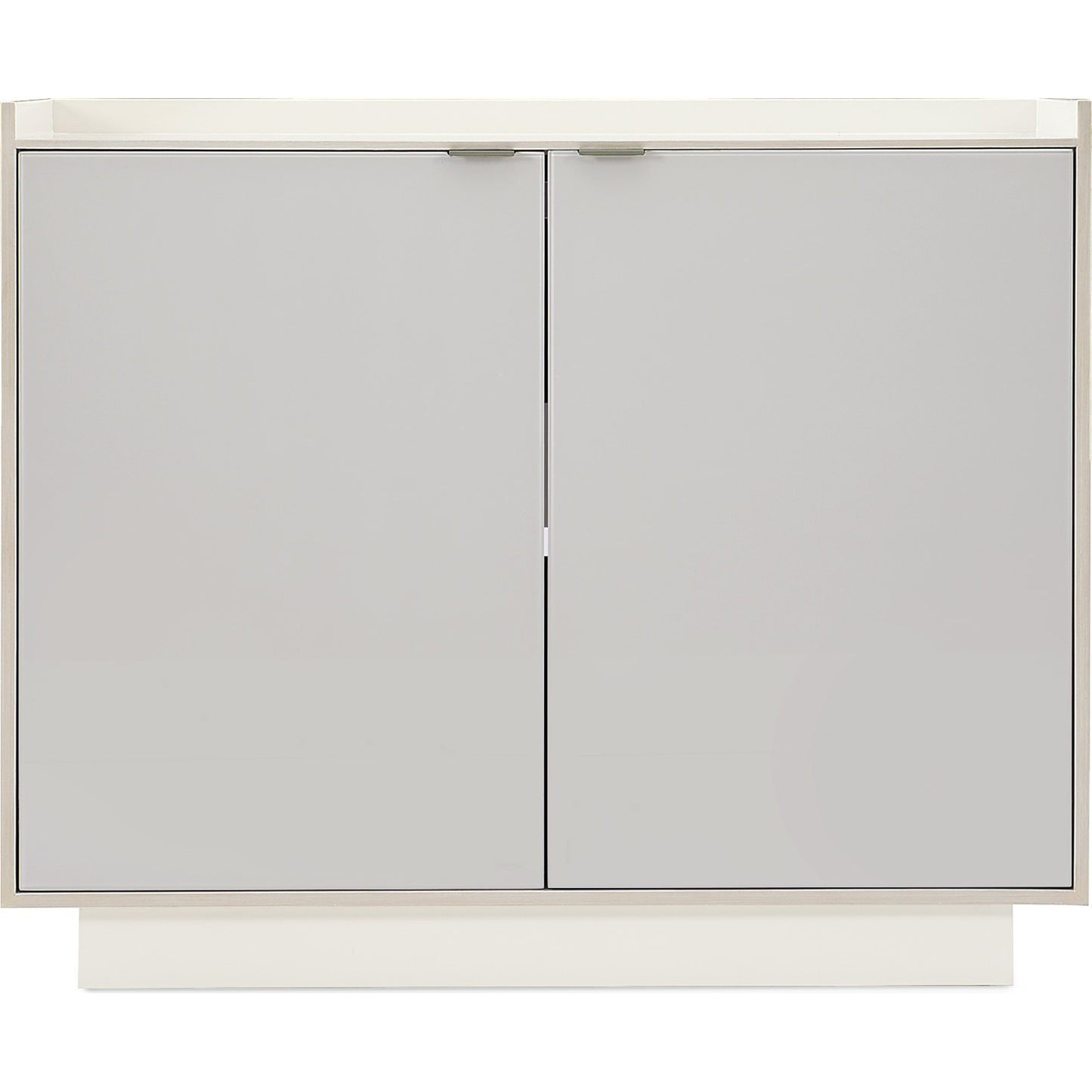 002 SR-877722 | Additional Silo | Expressions Door Chest by Caracole in gray, ash, taupe, gray and winter haze, ash taupe, delicate grey. Made from ash in a modern style.