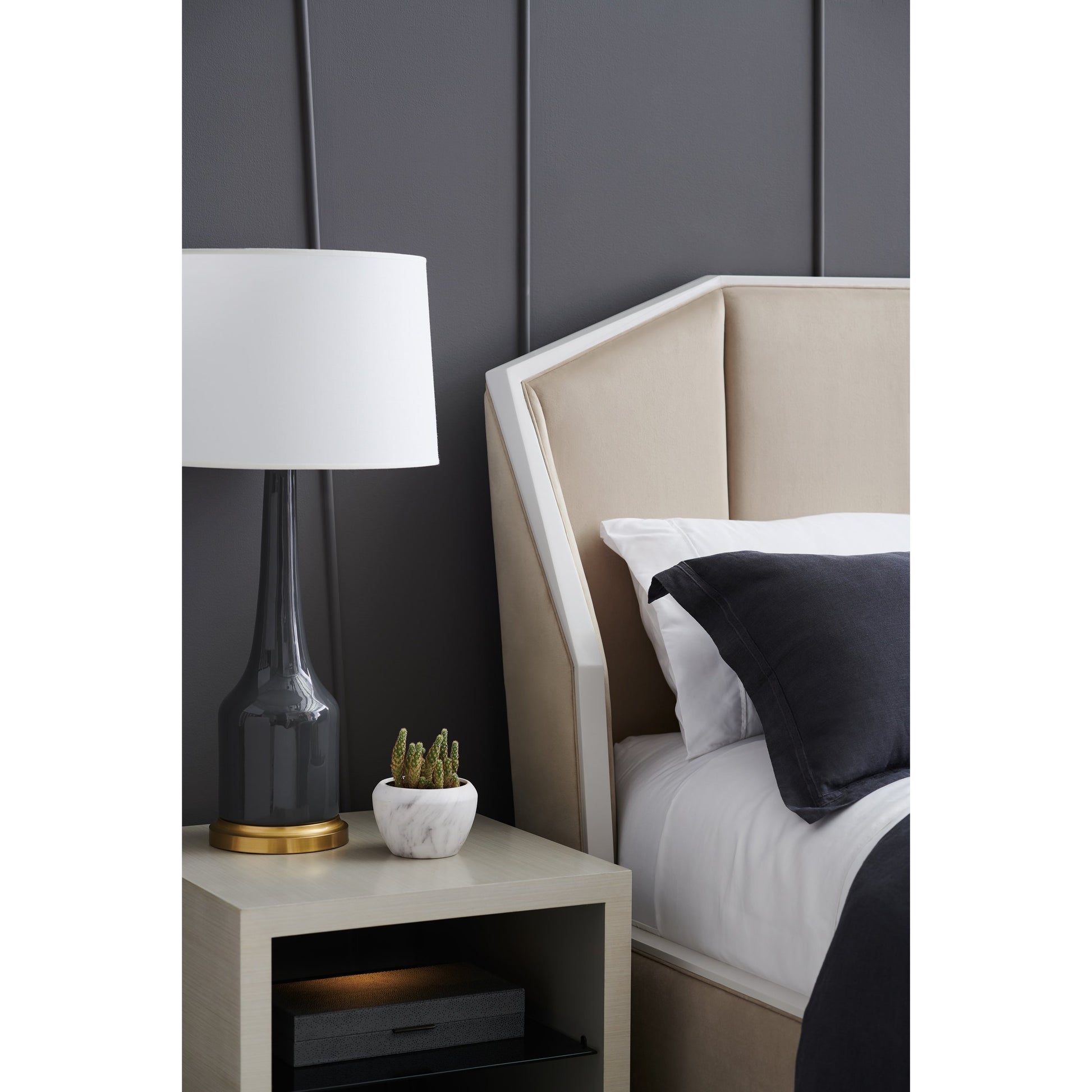 Expressions Bed by Caracole in natural. Made from asian hardwood in a modern style.