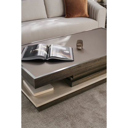 La Moda Cocktail Table by Caracole. Made from unique in a modern style.