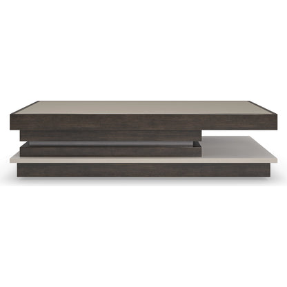 La Moda Cocktail Table by Caracole. Made from unique in a modern style.