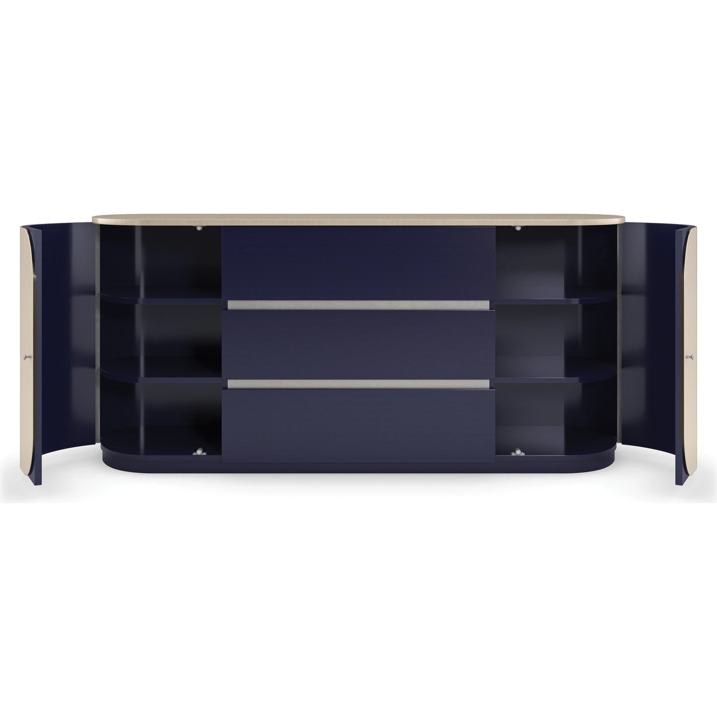 003 SI-1955860 | Additional Silo | Da Vita Dresser by Caracole. Made from birch, koto, maple in a modern style.