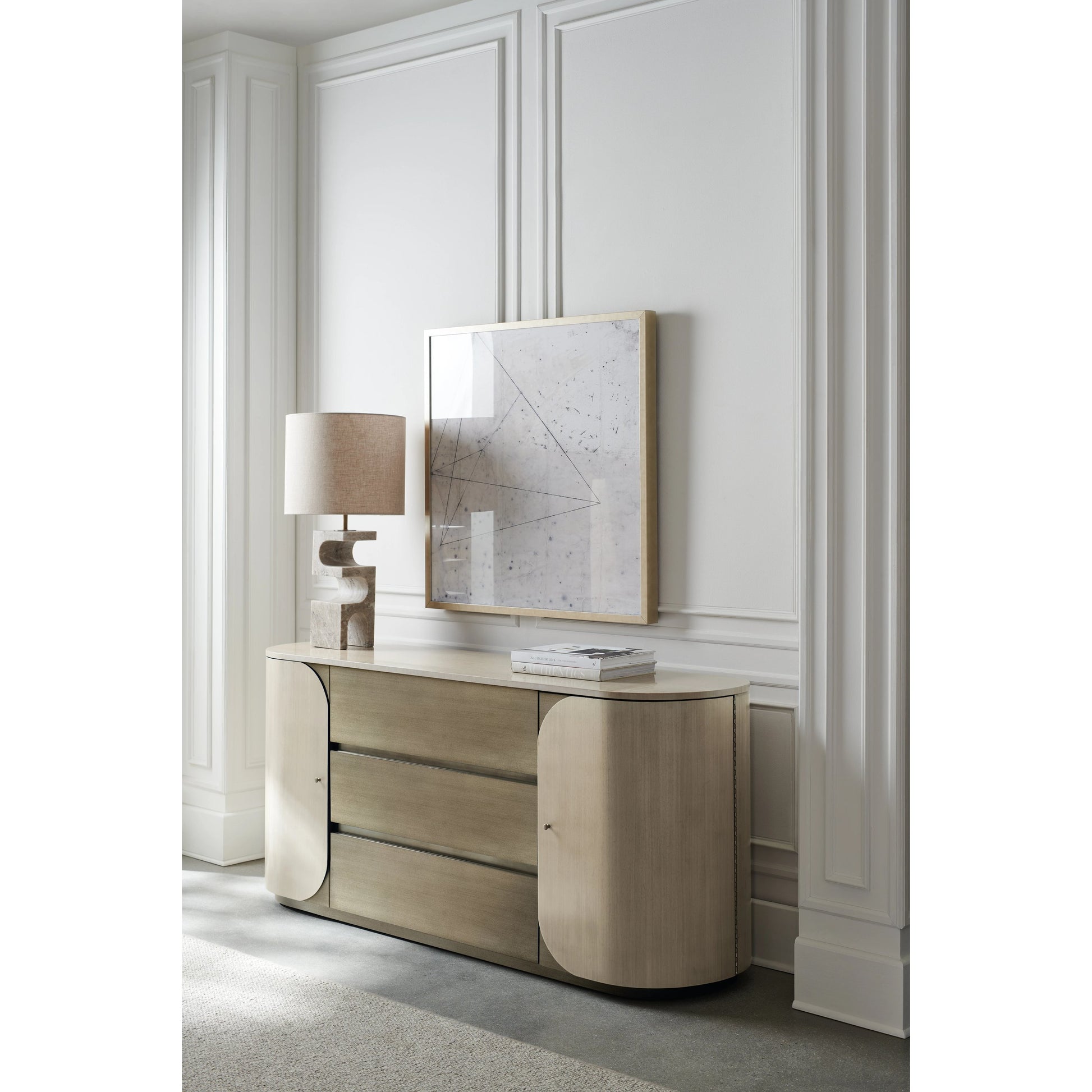 Da Vita Dresser by Caracole. Made from birch, koto, maple in a modern style.