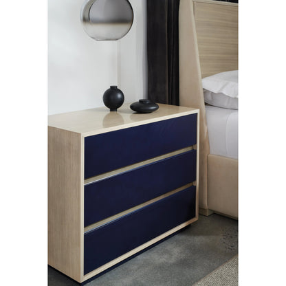 Da Vita Large Nightstand by Caracole. Made from birch, koto, maple in a modern style.