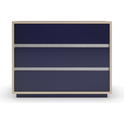 Da Vita Large Nightstand by Caracole. Made from birch, koto, maple in a modern style.