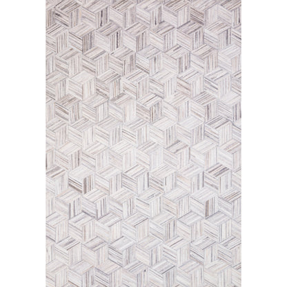 MAD-07 by Loloi in light gray, ivory. Made from 100% polyester in a modern style.