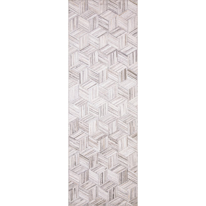 MAD-07 by Loloi in light gray, ivory. Made from 100% polyester in a modern style.
