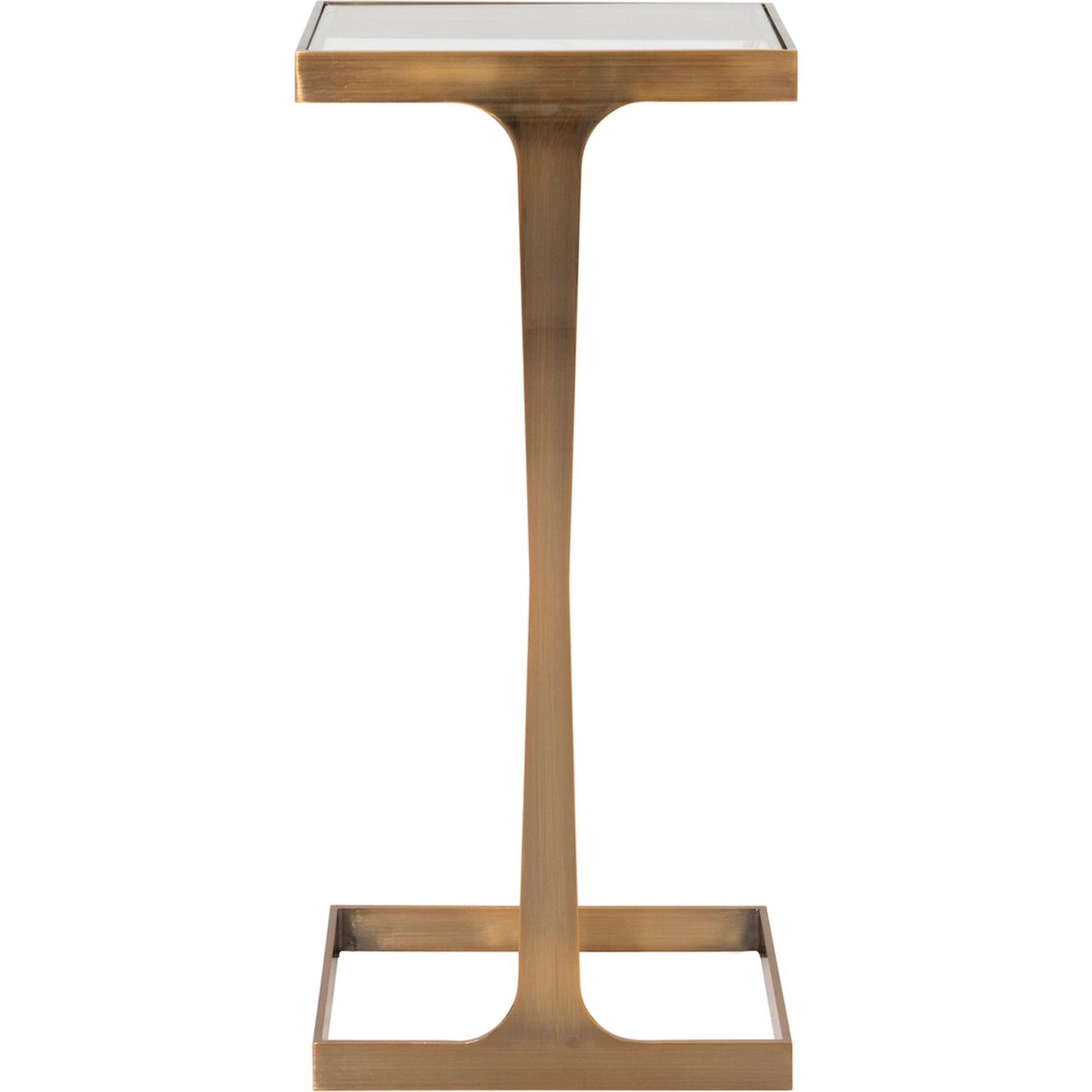 003 SI-1966063 | Additional Silo | Maisel Cigar Table by Worlds Away in antique brass. Made from unique in a modern style.