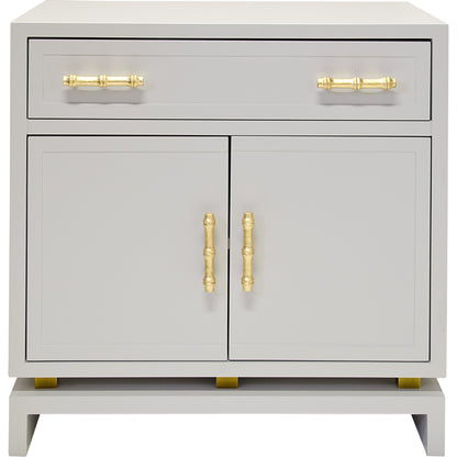 Marcus Cabinet by Worlds Away in blue and blue. Made from hardwood solids, mdf, metal in a modern style.