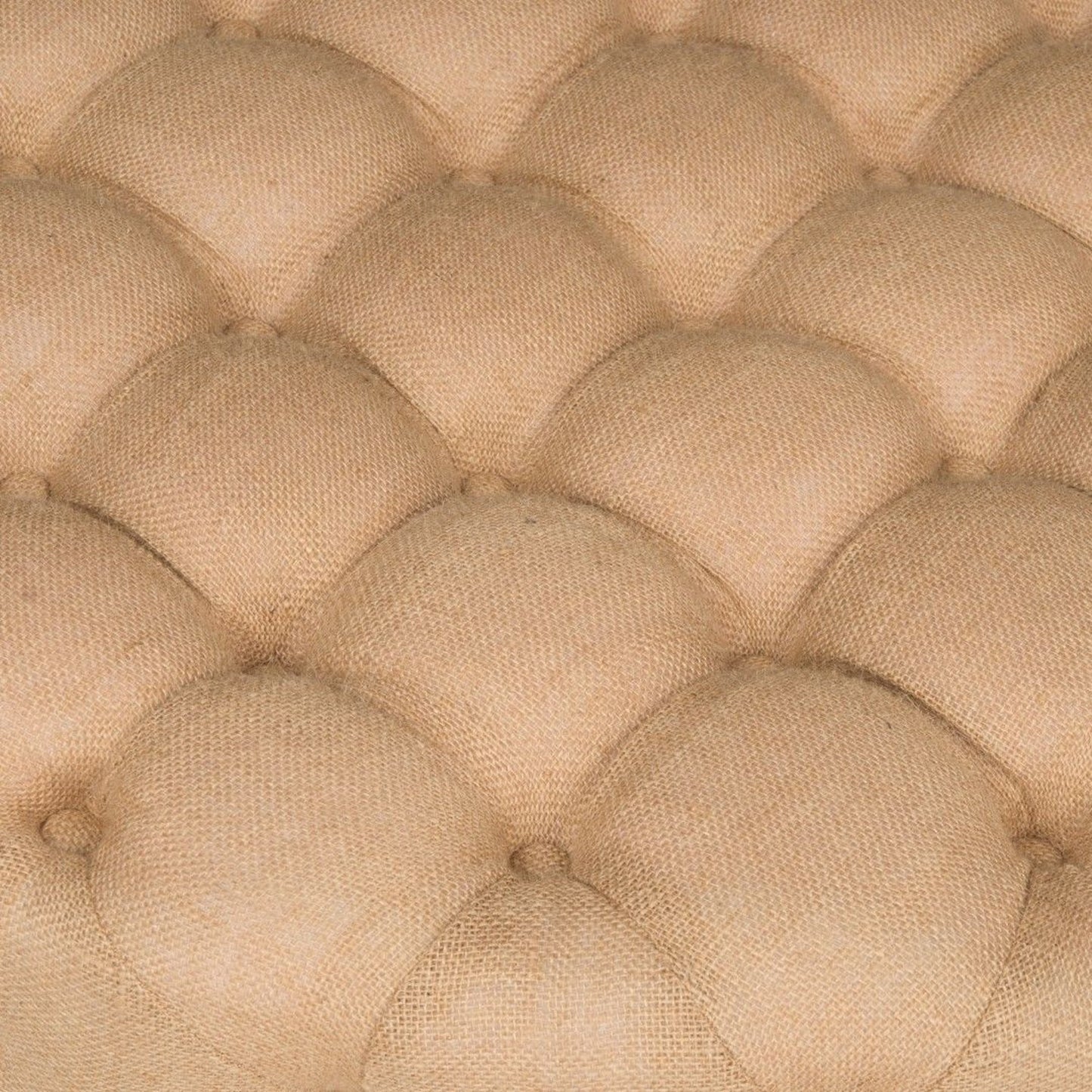 029 O-SAFAVIEH-MCR4638C | Closeup | Pushmataha Ottoman by HedgeApple Essentials. Made from unique in a traditional style.