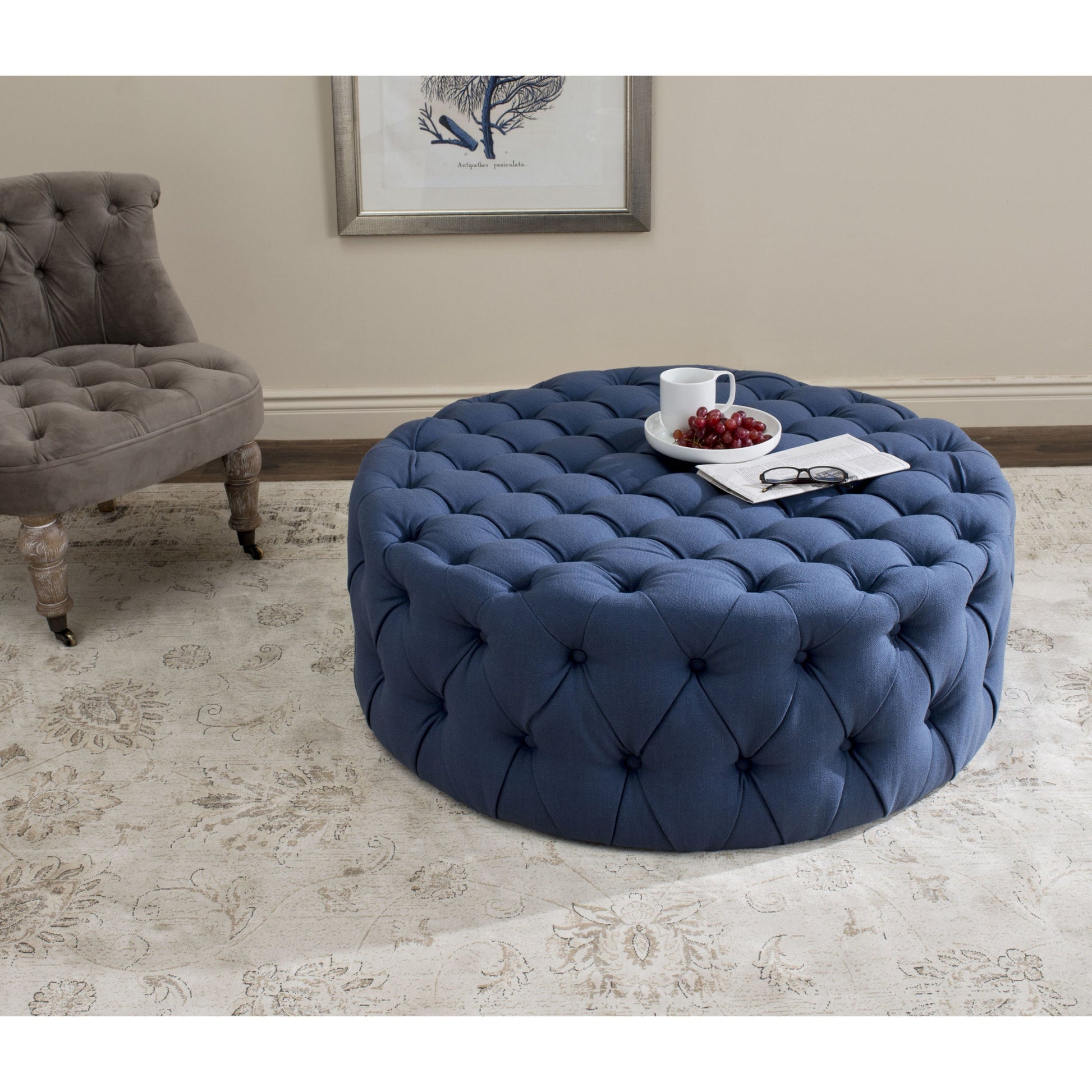 Pushmataha Ottoman by HedgeApple Essentials. Made from unique in a traditional style.