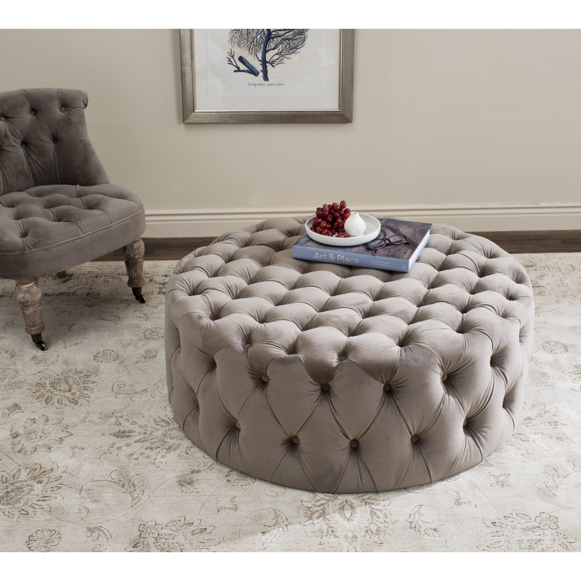 Pushmataha Ottoman by HedgeApple Essentials. Made from unique in a traditional style.