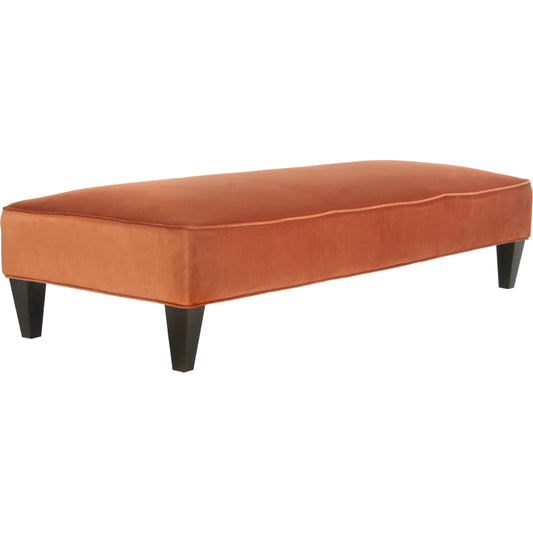 Kings Lounging Bench by HedgeApple Essentials in pumpkin. Made from birchwood in a modern style.