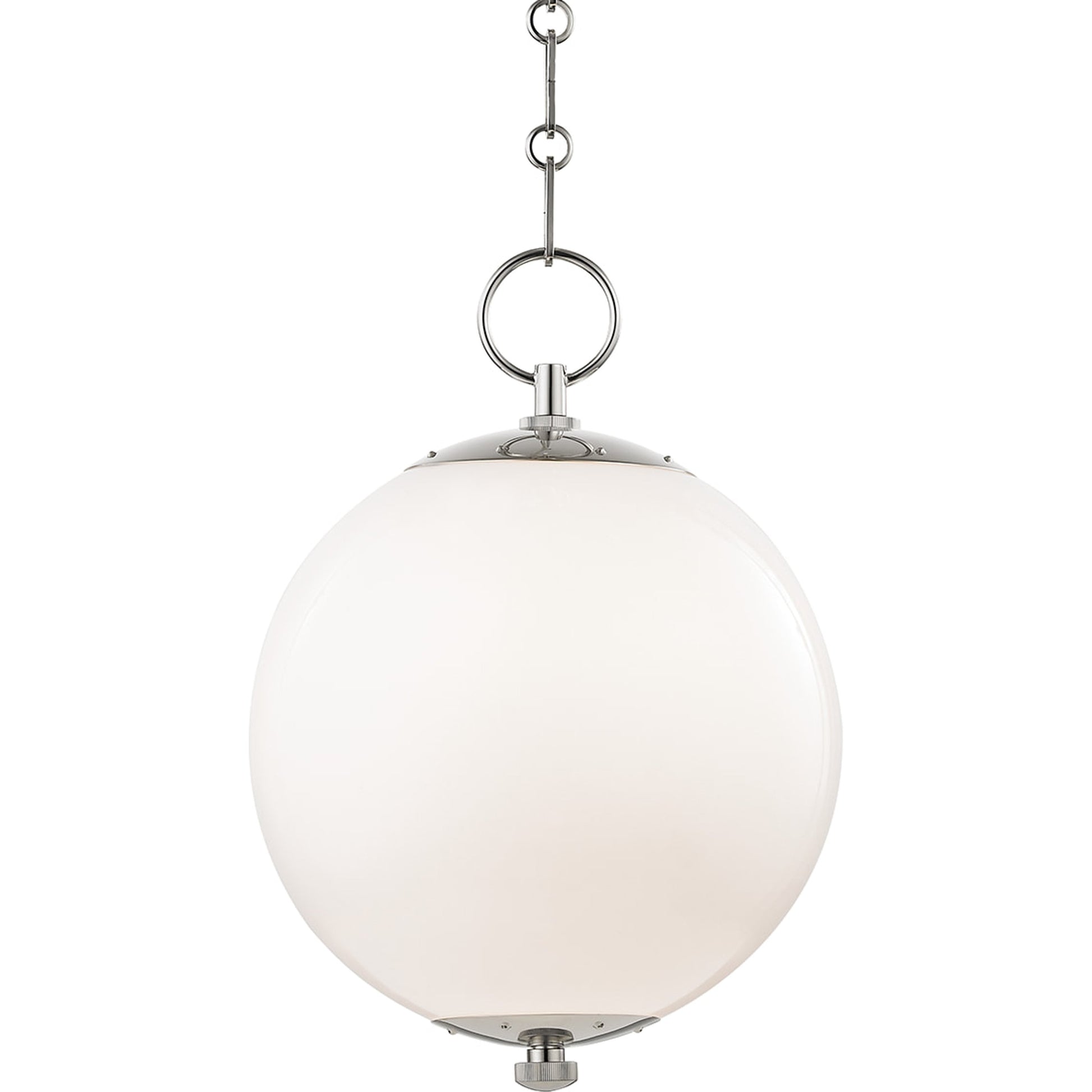 Sphere Pendant by Hudson Valley. Made from brass in a modern style.