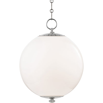 Sphere Pendant by Hudson Valley. Made from brass in a modern style.
